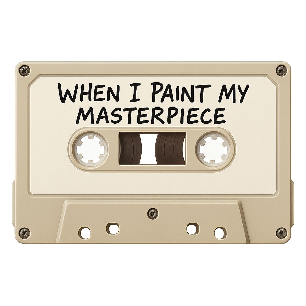 When I Paint My Masterpiece Tape